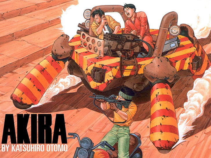 Akira by Katsuhiro Otomo wallpaper, Anime, Akira, HD wallpaper