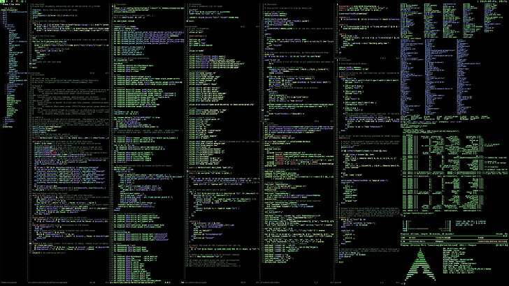 programowanie tekstu kodu, bez tytułu, Linux, Arch Linux, Unix, unixporn, wiersze poleceń, Tapety HD