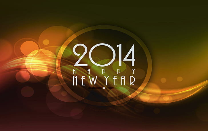 2014 Selamat Tahun Baru, 2014, selamat, tahun baru, tahun baru 2014, Wallpaper HD