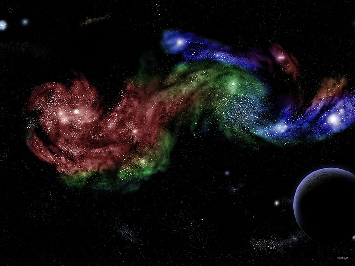 colourful nebula cosmic Cosmos Galactic Galaxy planet stardust stars starstuff universe HD, nature, stars, planet, galaxy, nebula, galaxies, universe, cosmos, cosmic, galactic, stardust, starstuff, HD wallpaper