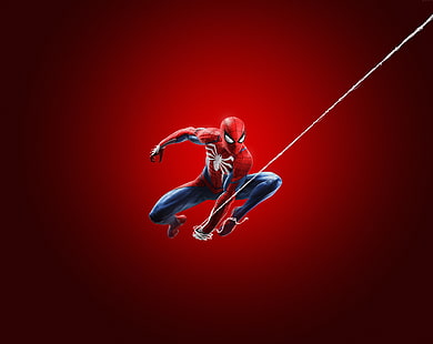 10K, E3 2018, работа, Marvels Spider-Man, плакат, HD обои HD wallpaper