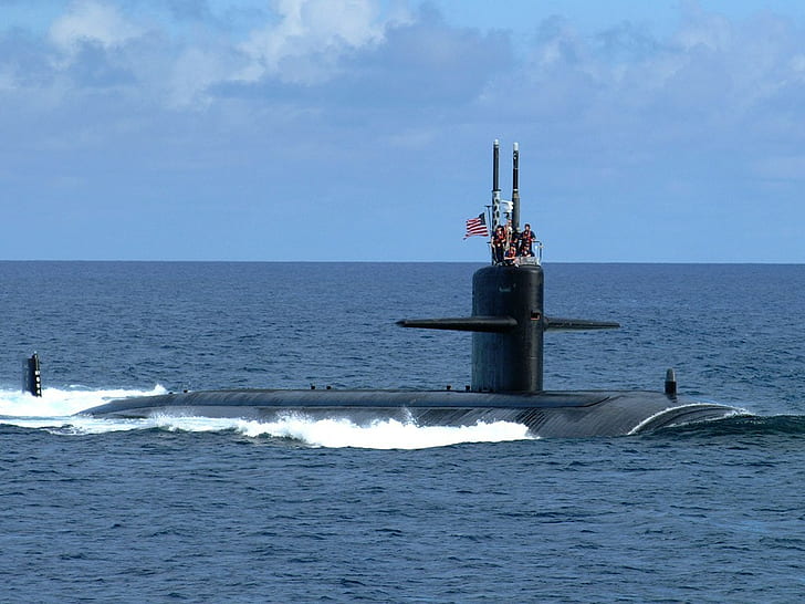 sous-marin, sous-marins nucléaires, militaire, véhicule, Fond d'écran HD