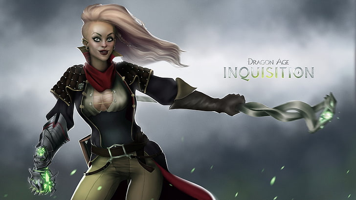 Mädchen, Dragon Age, der Inquisitor, Bioware, Fan Art, Inquisition, Dragon Age: Inquisition, HD-Hintergrundbild