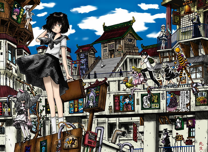 Anime, Mysterious Girlfriend X, Manga, HD tapet