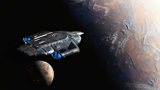 Star Trek, Star Trek: Deep Space Nine, USS Defiant, HD wallpaper HD wallpaper