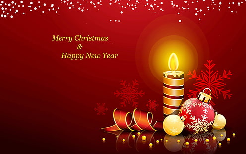 Messaggi di auguri di buon Natale e felice anno nuovo biglietto di auguri per i clienti, Sfondo HD HD wallpaper