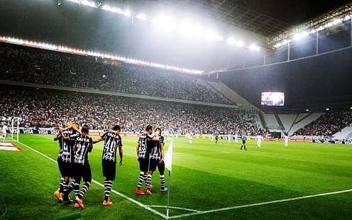 Arena Corinthians, stadion, Corinthians, piłka nożna, Tapety HD HD wallpaper
