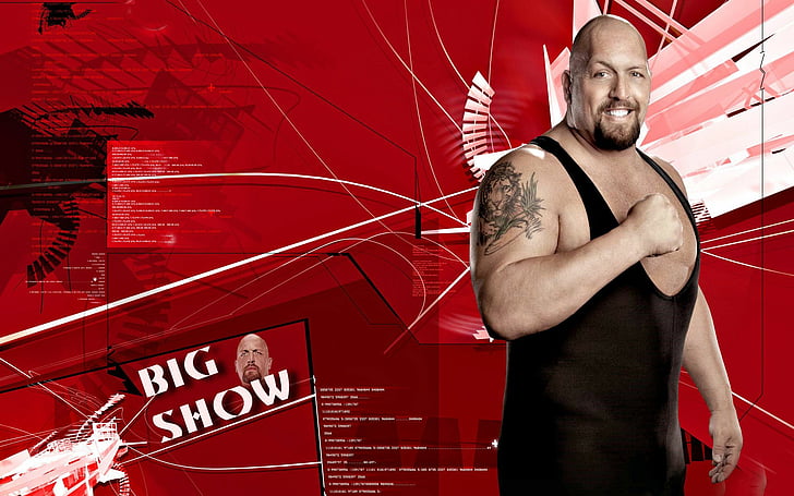big, show, wrestling, wwe, HD wallpaper