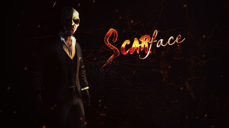 Payday 2, video games, Scarface, HD wallpaper