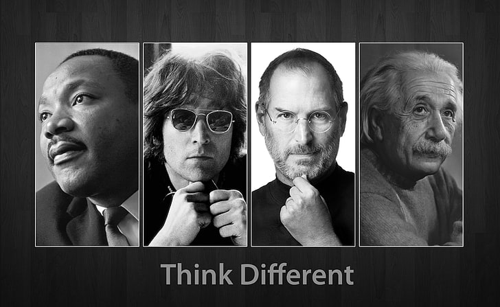 Think Different-Martin Luther King, John..., Think Different poster,  Vintage, HD wallpaper | Wallpaperbetter