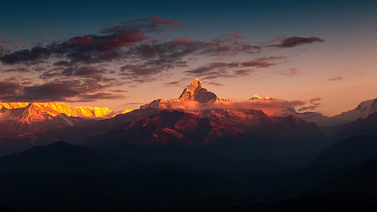 przyroda, krajobraz, Himalaje, Tapety HD HD wallpaper