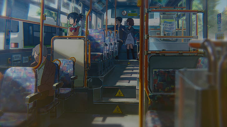 Anime, Landschaft, Trainer, Kimi no Na Wa, Ihr Name, HD-Hintergrundbild