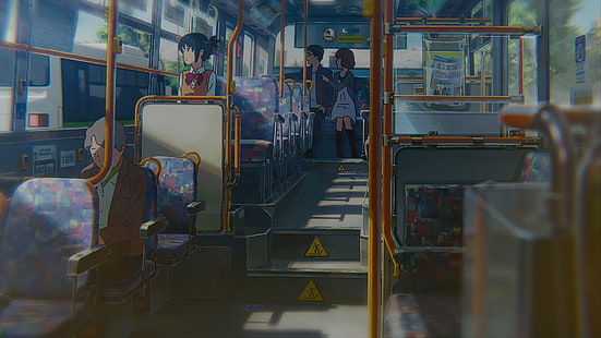 Anime, Landschaft, Trainer, Kimi no Na Wa, Ihr Name, HD-Hintergrundbild HD wallpaper