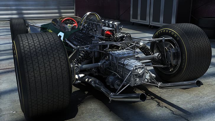 rendering, engine, Lotus, tires, sports car, the car, HD wallpaper