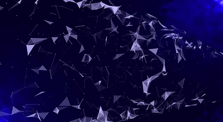 Plexus Tube Monster, fondo de pantalla en blanco y negro, artístico, abstracto, plexo, Fondo de pantalla HD