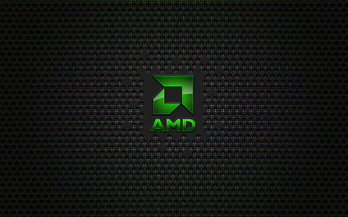 Amd, 회사, 프로세서, 컴퓨터, 로고, HD 배경 화면 HD wallpaper