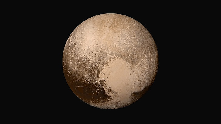 Plutón, planeta, espacio, Fondo de pantalla HD