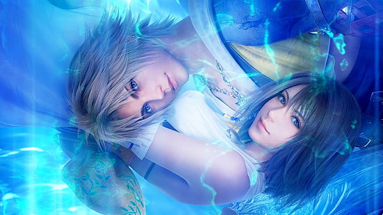 Final Fantasy, Final Fantasy X, Tidus (Final Fantasy), Yuna (Final Fantasy), Fondo de pantalla HD HD wallpaper