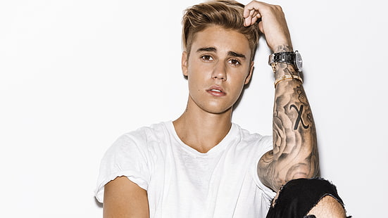 Justin Bieber, Justin Bieber, photo, 8k, HD wallpaper HD wallpaper
