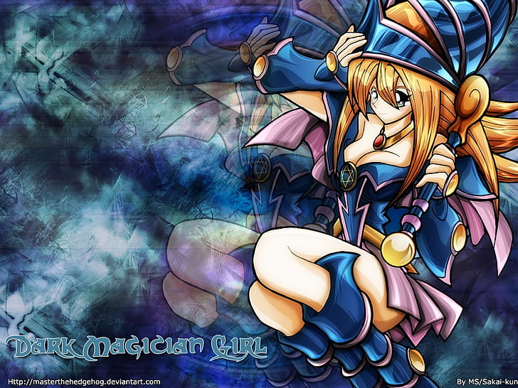 yugioh dark magician girl 1280x800 Anime Hot Anime HD Art ، Yu-Gi-Oh !، فتاة ساحر الظلام، خلفية HD