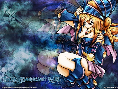 yugioh dark magician girl 1280x800 Anime Hot Anime HD Art, Yu-Gi-Oh !, Dark Magician Girl, HD 배경 화면 HD wallpaper