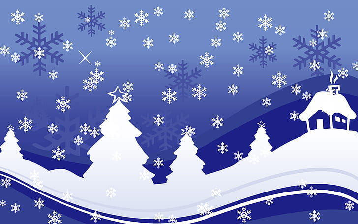 Vector Christmas Design HD, christmas, vector, design, HD wallpaper