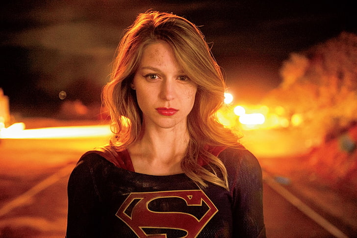 Émission de télévision, Supergirl, Melissa Benoist, Fond d'écran HD