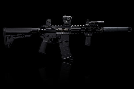 desain, senjata, senapan serbu, AR-15, Wallpaper HD HD wallpaper