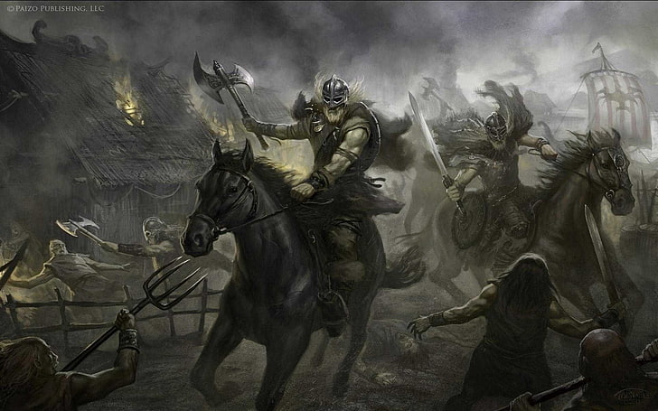 Vikings, HD wallpaper