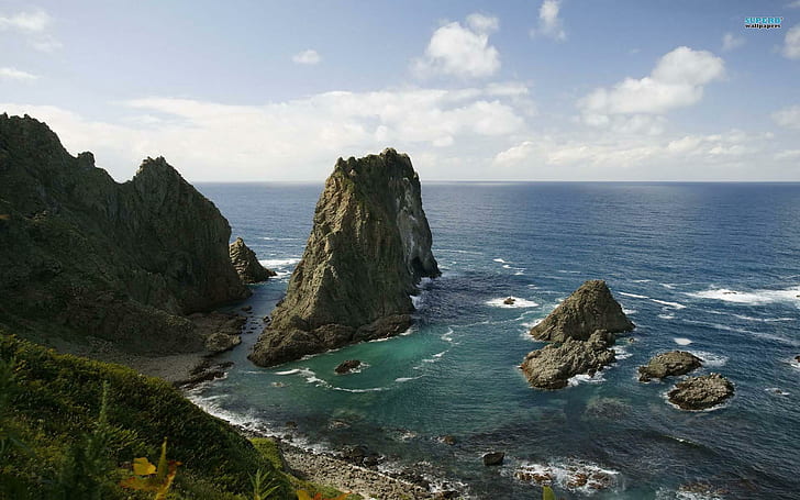 มหาสมุทรที่เงียบสงบชาโคตันสงบมหาสมุทรญี่ปุ่นธรรมชาติและภูมิทัศน์, วอลล์เปเปอร์ HD