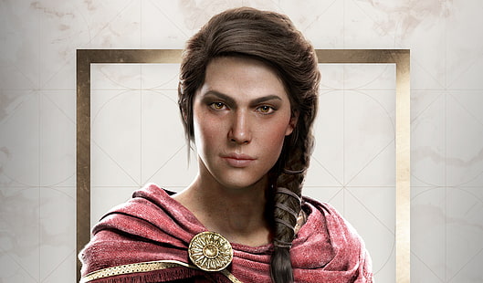 Kassandra Assassins Creed Odyssey, HD-Hintergrundbild HD wallpaper