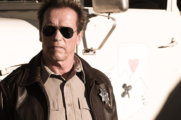 man, actor, Arnold Schwarzenegger, Return of the hero, The Last Stand, Sheriff, Sheriff Ray Owens, HD wallpaper