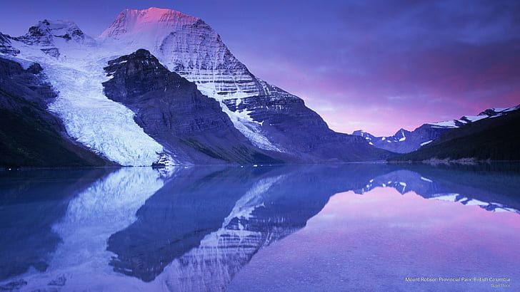 Taman Provinsi Mount Robson, British Columbia, Pegunungan, Wallpaper HD