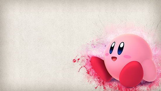herói, obra de arte, Kirby, Super Smash Brothers, HD papel de parede HD wallpaper