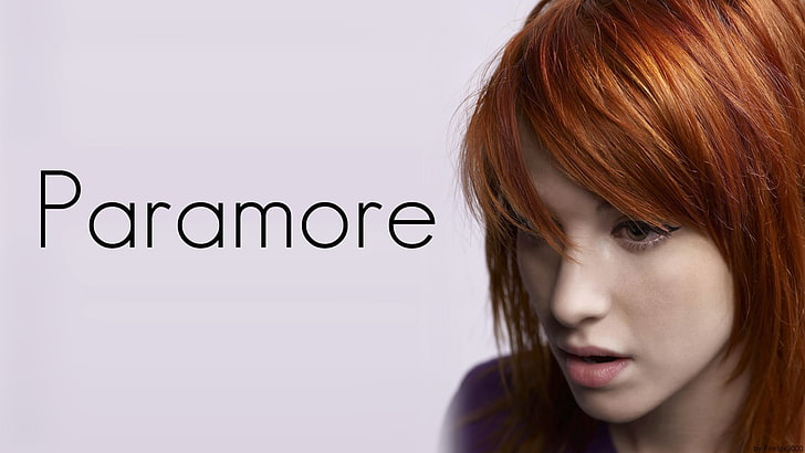 Paramore, Hayley Williams, ruda, Tapety HD