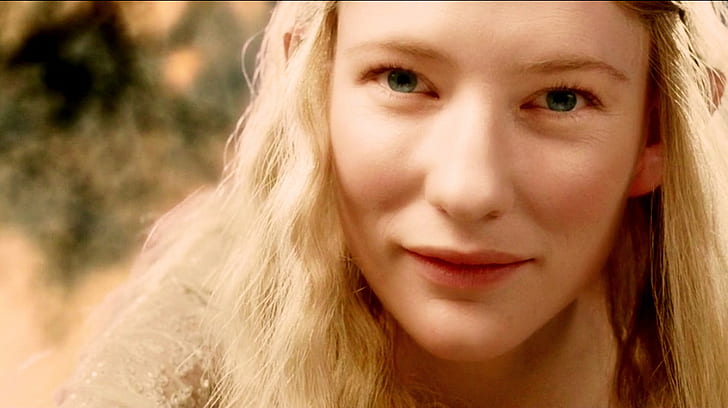 Galadriel, Cate Blanchett, Le Seigneur des anneaux, Le Seigneur des anneaux: la communauté de l'anneau, films, femmes, Fond d'écran HD