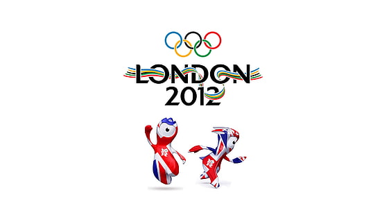 Олимпийские игры HD, Лондон 2012 Олимпийские игры логотип, игры, спорт, Олимпийские игры, HD обои HD wallpaper