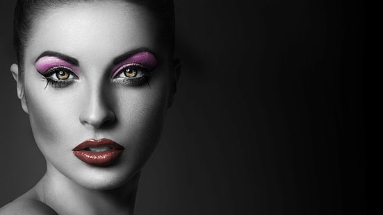 Wanita, Eye Shadow, Makeup, Potret, wanita, eye shadow, makeup, potret, Wallpaper HD HD wallpaper