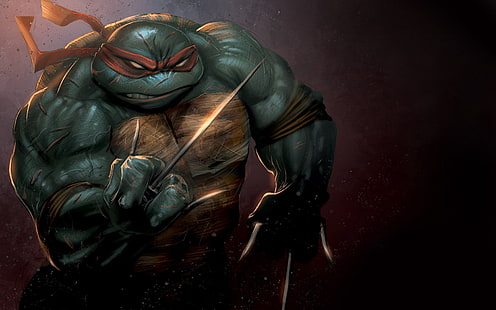 Comics, TMNT, Raphael (TMNT), Teenage Mutant Ninja Turtles, HD-Hintergrundbild HD wallpaper