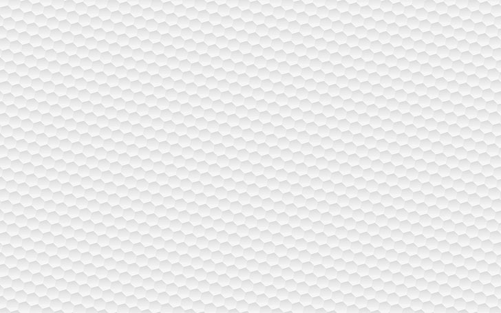 honeycomb, white, poly, pattern, HD wallpaper