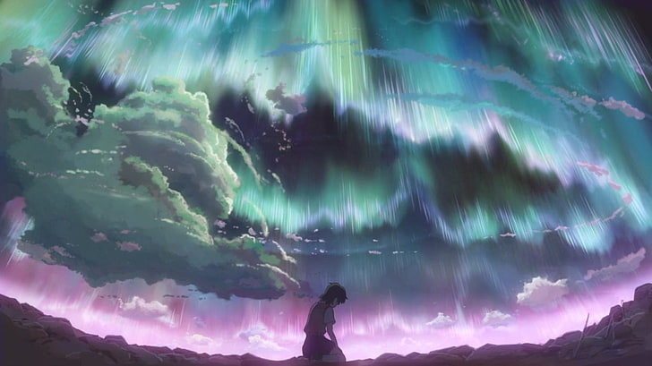 Anak-Anak yang Mengejar Suara Yang Hilang, Makoto Shinkai, anime, Wallpaper HD