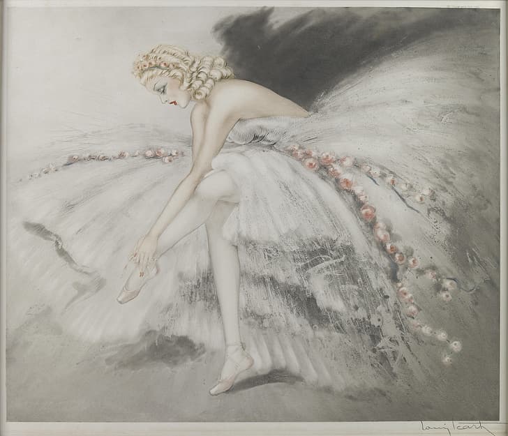 1939, Louis Icart, Excellent dancer, HD wallpaper