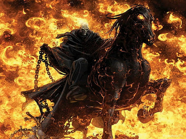 api, Ghost Rider, Wallpaper HD