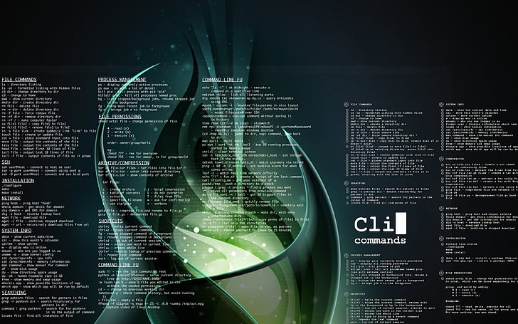 리눅스, cli 명령, 기술, HD 배경 화면
