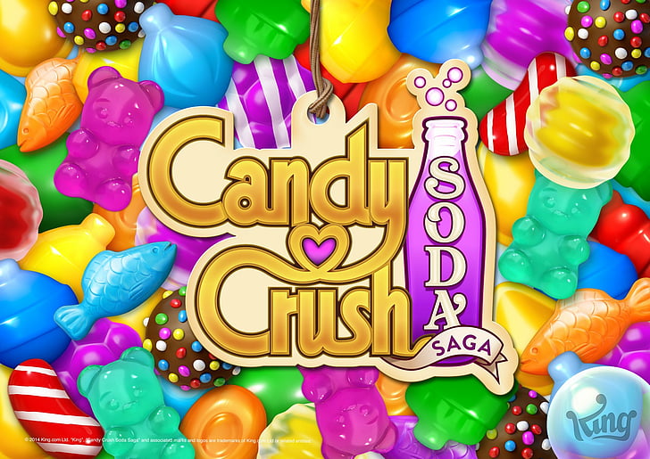 Видеоигра, Candy Crush Soda Saga, HD тапет