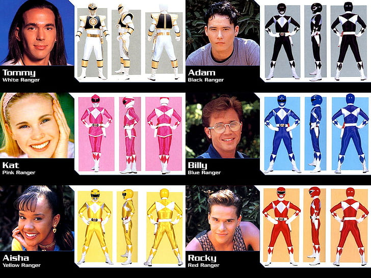 Potenti Morphin Power Ranger, Power Ranger, Sfondo HD