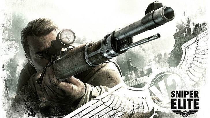 Sniper Elite, elite, sniper, games, HD wallpaper