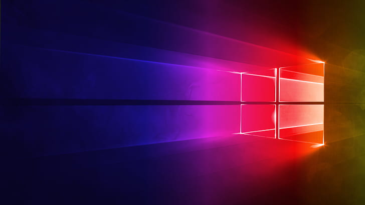 Windows 10, Microsoft Windows, logotipo, HD papel de parede