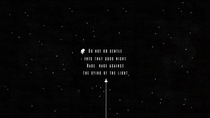 testo bianco, sfondo semplice e semplice, sfondo nero, spazio, citazione, interstellare (film), Sfondo HD