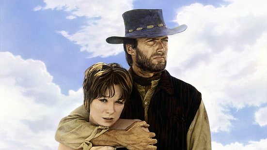 Movie, Two Mules For Sister Sara, Clint Eastwood, Shirley MacLaine, HD wallpaper HD wallpaper